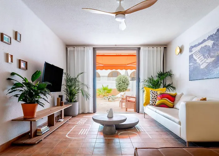 Parque Santiago 1 Ground Floor Garden Апартаменты Плая-де-лас-Америкас